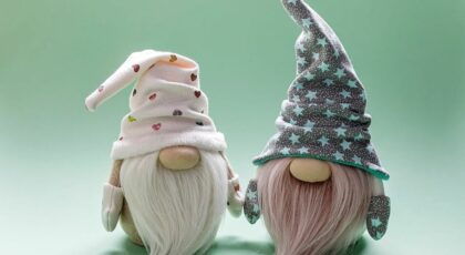 Two gnomes that you can look at for gnome pun and joke inspiration