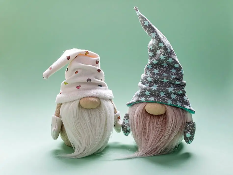 Two gnomes that you can look at for gnome pun and joke inspiration