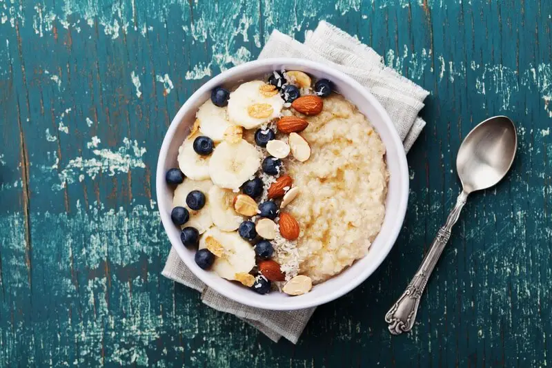 A bowl of oatmeal which can be the source of puns and jokes