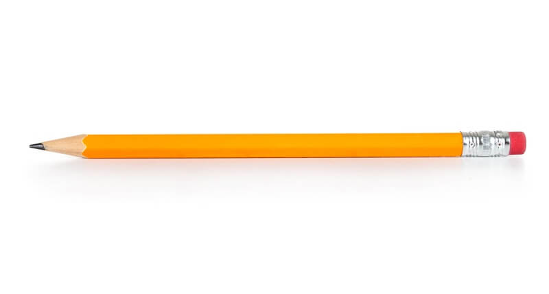 A pencil that you can write pencil puns and jokes with