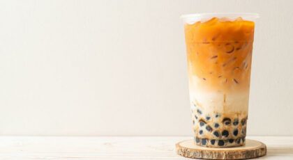 A drink that makes you think of boba puns and jokes